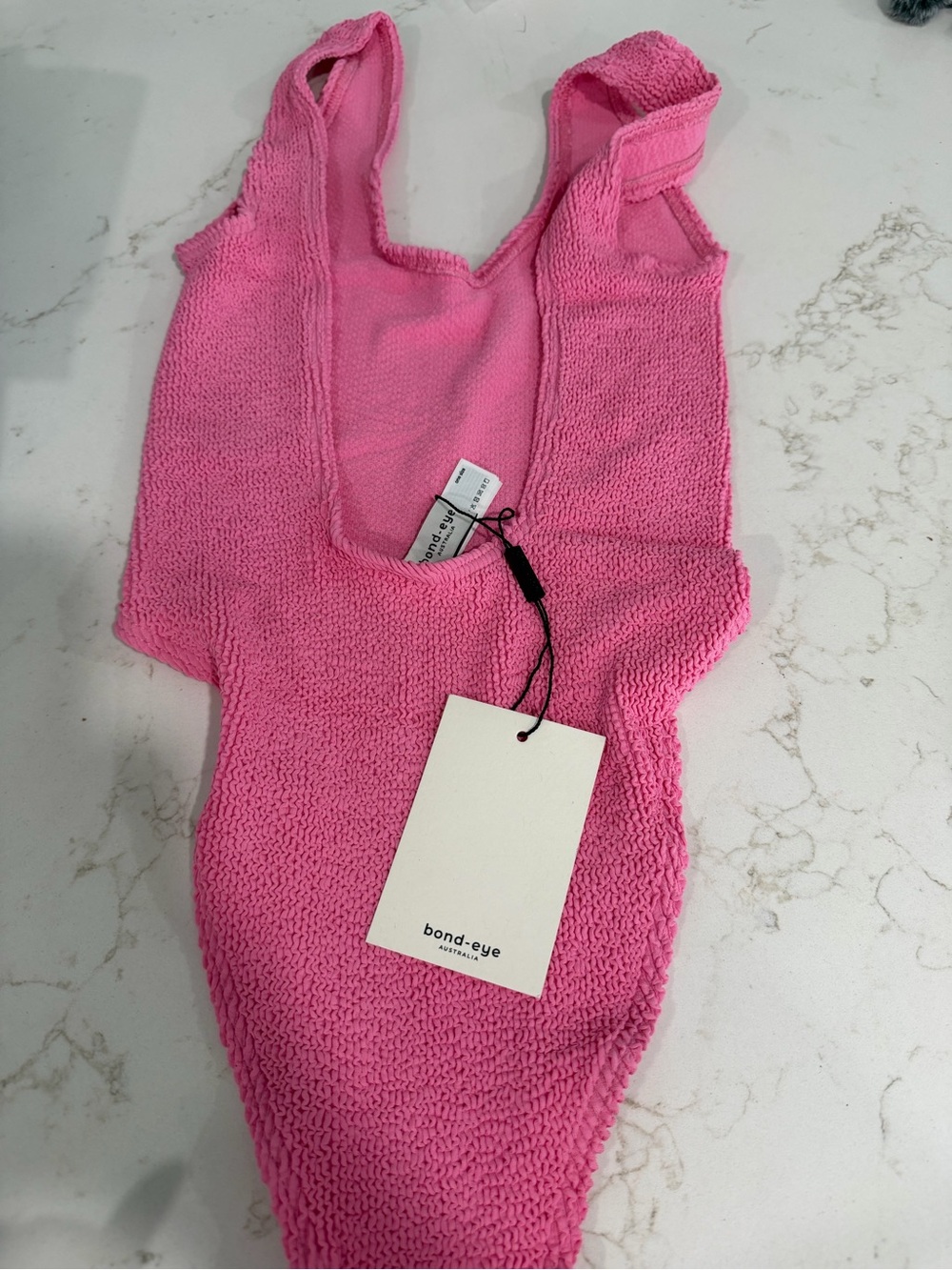 bond-eye Pink Knit Beach Tunic - Picture 4 of 4